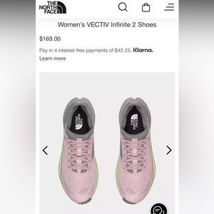The north face Vective infinite 2 shoes